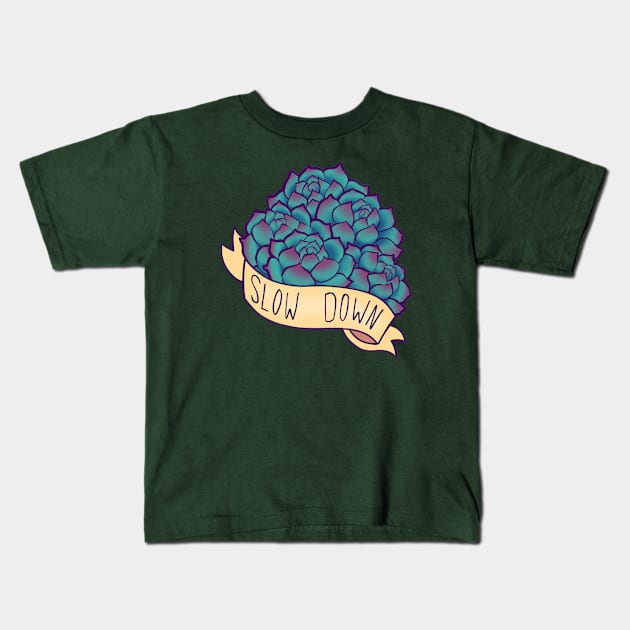 Slow Down Kids T-Shirt by mcbenik